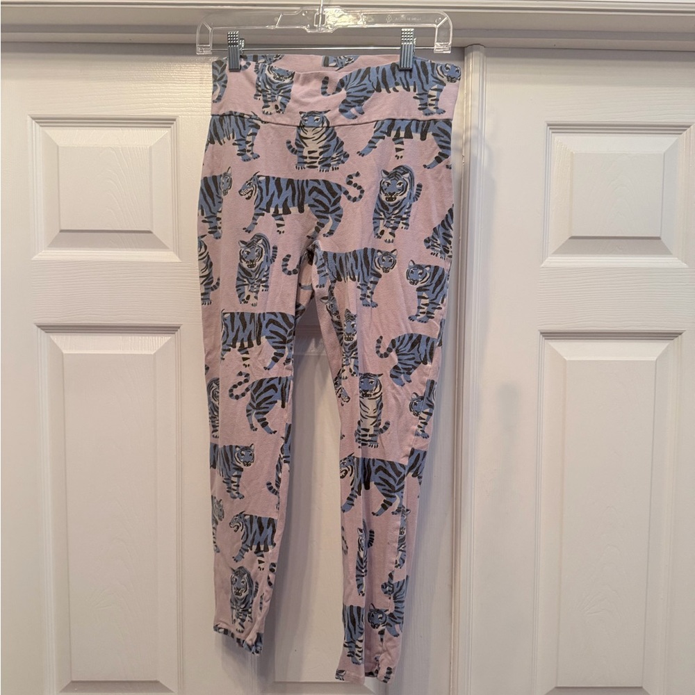 NOOWORKS BLUE TIGER LEGGINGS  (HARD TO FIND PRINT)